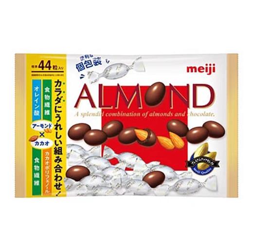 杏仁夹心巧克力44枚家庭装 184g |明治 商品图0