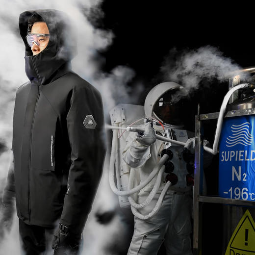 素湃 航天气凝绒保暖机能抗寒服外套 商品图2