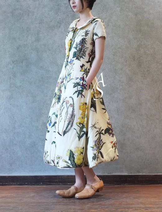 Paul Harnden水滴领拉链丝质连衣裙 商品图3