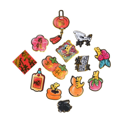 齐白石与团团联名系列新春氛围礼包 商品图7