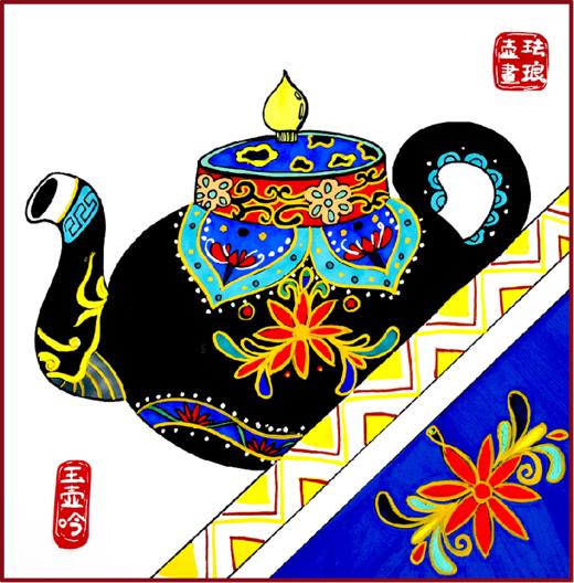 《宫廷珐琅彩紫砂壶》【自动发货：下单后，点击手机短信中收到的链接，即可获取文件下载的链接；如有任何问题，可添加客服微信hm33268获得帮助】 商品图0