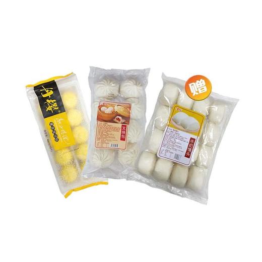 丹樱叉烧包560G（70G*8个）+丹樱流沙奶黄包400G 商品图0