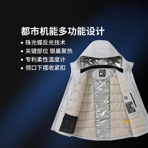 素湃 航天气凝绒保暖机能抗寒服外套 商品图5