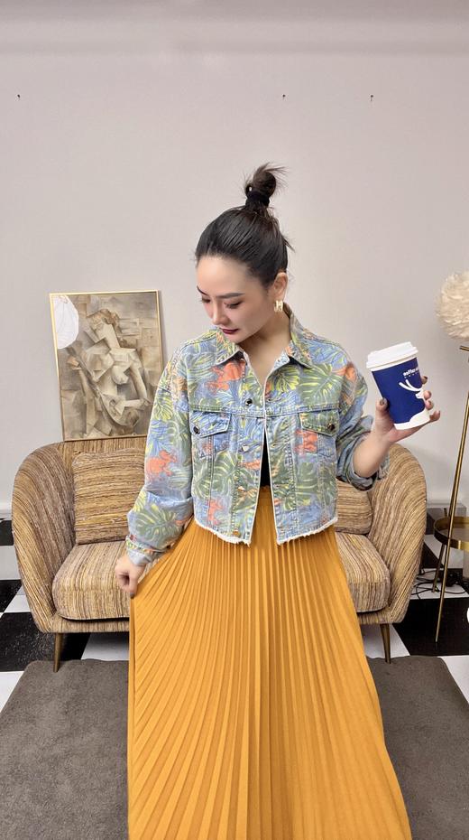 L1臣禾百褶半裙 K211030903 商品图2