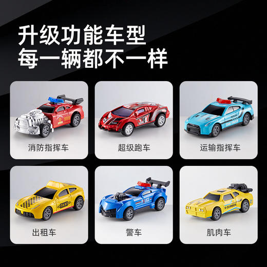 mideer弥鹿儿童合金小汽车玩具车模型男孩仿真生日礼物套装礼盒 商品图1