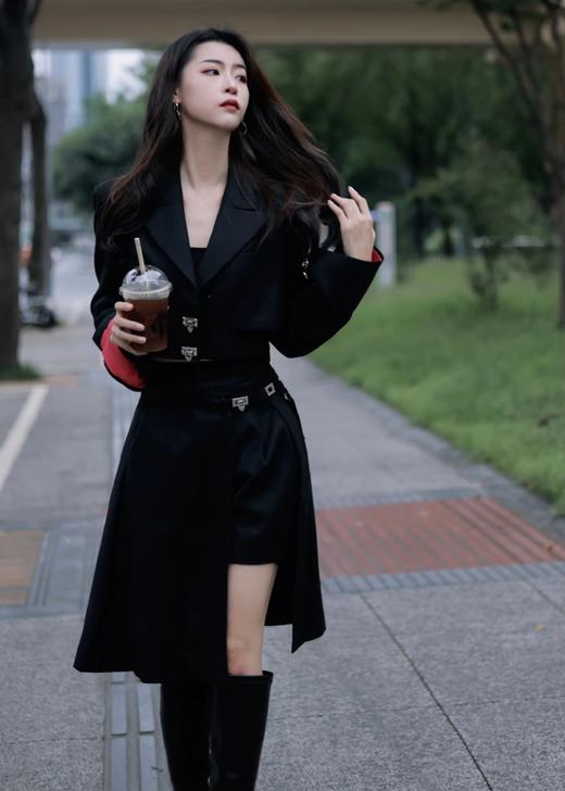 双层五分裙裤 商品图0