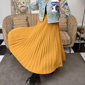 L1臣禾百褶半裙 K211030903