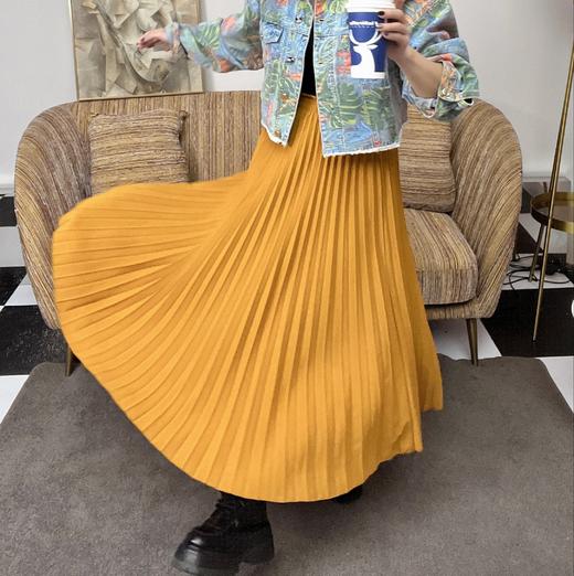 L1臣禾百褶半裙 K211030903 商品图0