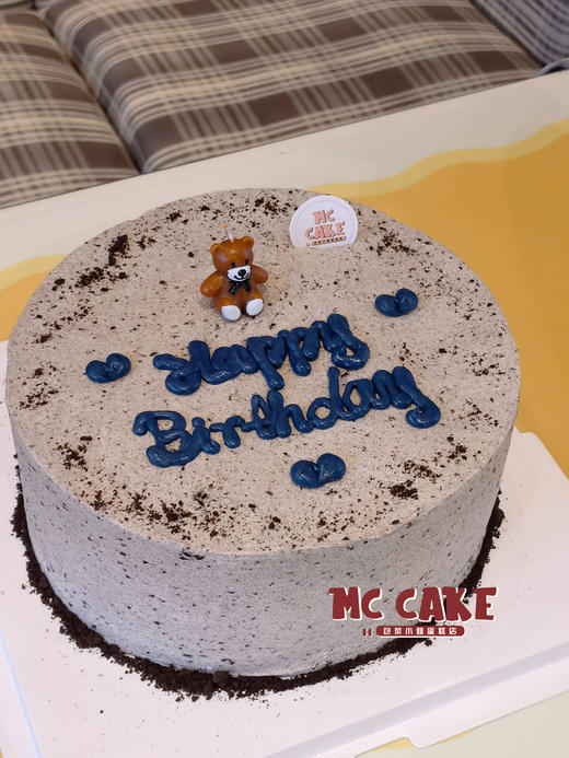 奥利奥小熊蜡烛装饰蛋糕 商品图1