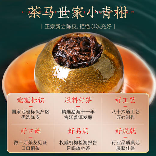 【金奖高颜值】茶马世家国风礼盒小青柑300g 商品图2