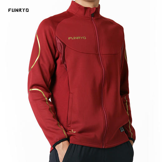 蜂锐FUNRY足球运动训练服比赛健身出场夹克休闲外套连帽男 商品图4