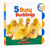 学乐英文原版Rookie Toddler:5 Busy Ducklings5只忙碌的小鸭子低幼儿童英语启蒙认知绘本宝宝撕不烂纸板书亲子互动共读 商品缩略图0