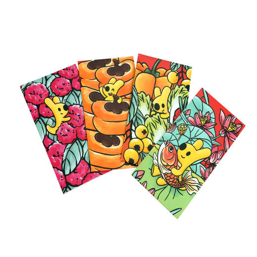 齐白石与团团联名系列新春氛围礼包 商品图5