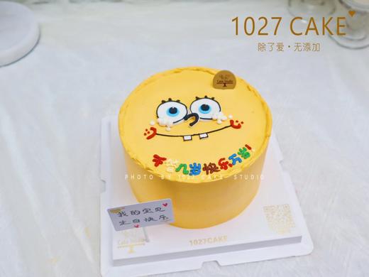 1027CAKE |  海绵宝宝 手绘 商品图1