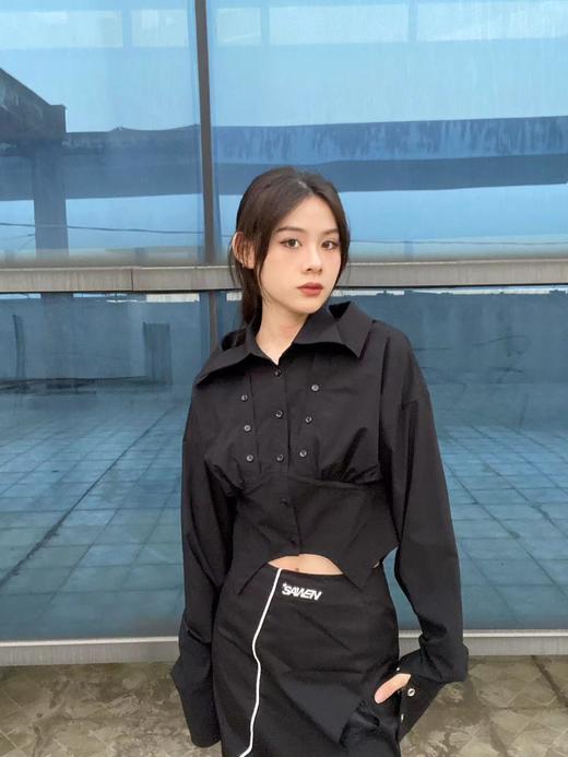 可拆纽扣多穿衬衫 商品图0