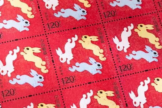 【下单10天内发货】中国邮政《癸卯年》兔年生肖邮票大版票！“猴票之父”黄永玉的封山之作！ 商品图0