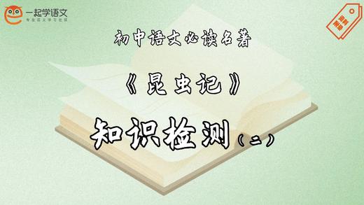 《昆虫记》知识检测（二） 商品图0