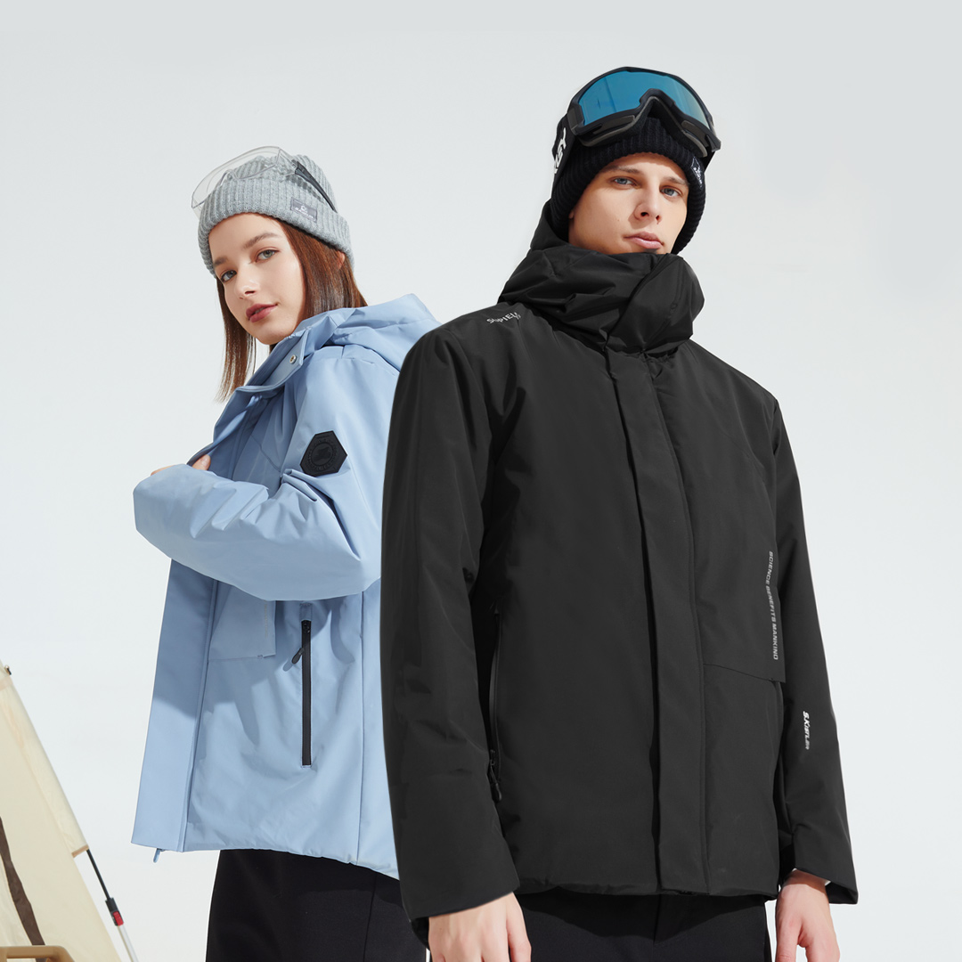 素湃 航天气凝绒保暖机能抗寒服外套