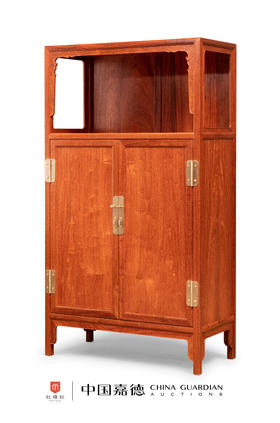 红桥红  家具严选  缅甸花梨(大果紫檀）  【126 小号素面 万历柜】