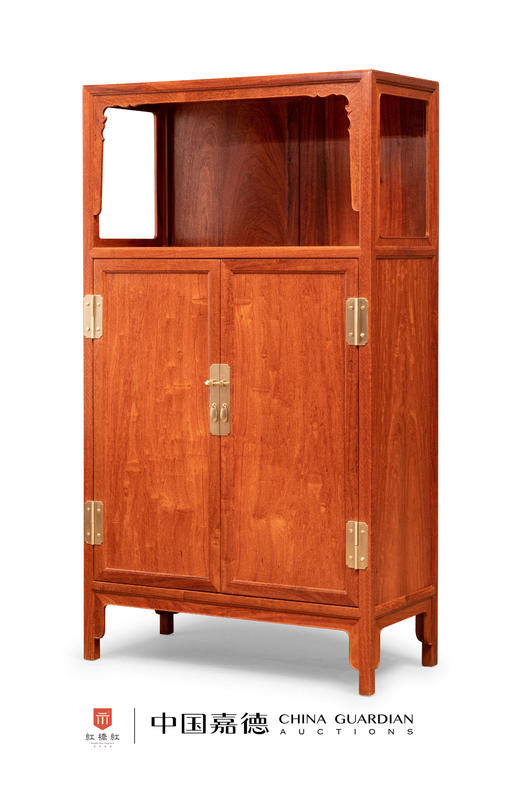 红桥红  家具严选  缅甸花梨(大果紫檀）  【126 小号素面 万历柜】 商品图0