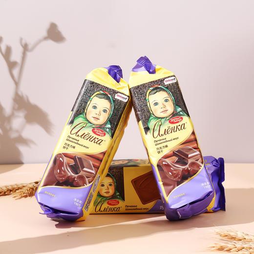 (牛奶/草莓/原味)俄罗斯爱莲巧饼干190g 商品图5