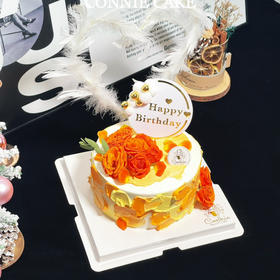 【1331】落日余晖鲜花蛋糕