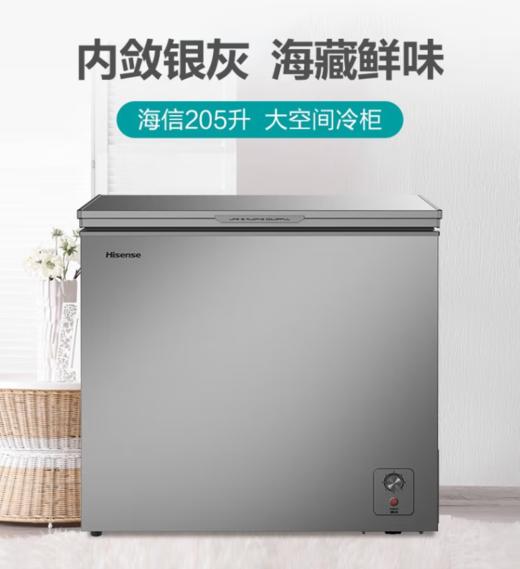 海信冷柜【BD/BC-205ZFKM/HX】205升大空间冷柜 商品图0