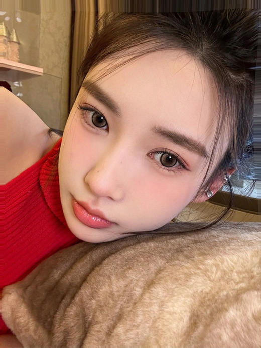 mliilens 美瞳年抛 奶油号角 直径14.2mm着色13.3mm 商品图2