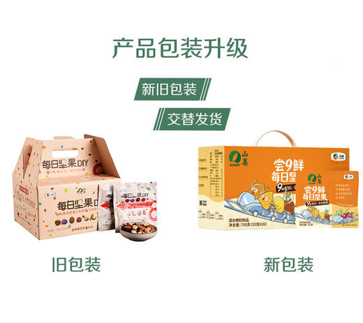 中粮山萃尝9鲜每日坚果混合坚果750g 商品图4