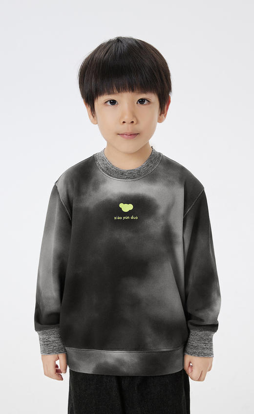 JNBY 23年春款  晕染设计套头卫衣  1N2411960 商品图6