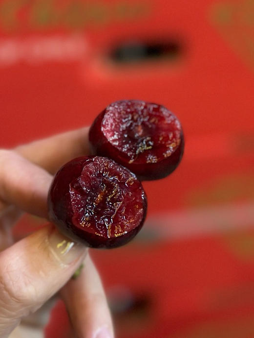 周三取货：【铁塔拉宾斯2J车厘子】一箱重4.5斤左右，硬度高，爽脆，鲜甜！ 商品图4