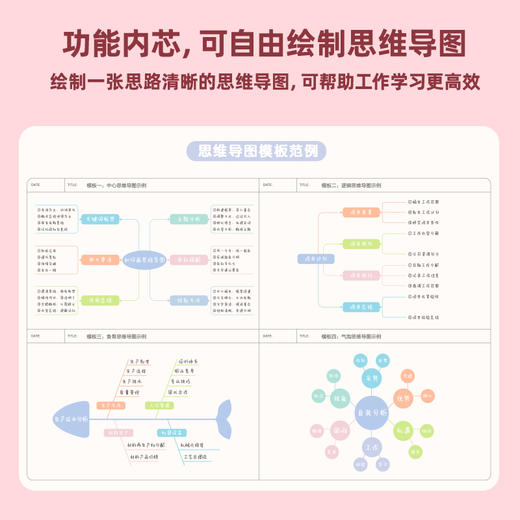 得力25998备考螺旋本(思维导图本)(本) 商品图3