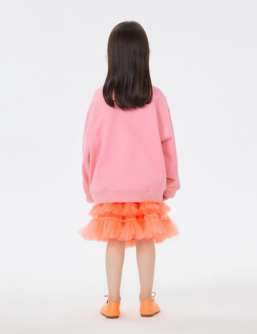 JNBY  23年春款  全棉兔子印花圆领套头卫衣  1N2414860 商品图5