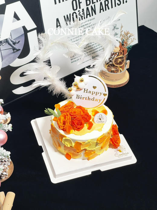【1331】落日余晖鲜花蛋糕 商品图4
