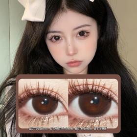 SHEEPCON年抛·黑糖奶茶·14.5mm(着色14.4mm) 0-1000度(有525/575) 韩产进口·(建议佩戴6个月左右更换)