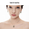 [捡漏价]lost in echo设计师款彩色锆石盒子坠饰简约设计可调节项链锁骨链 商品缩略图3