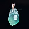 【灵猴献寿】清透飘绿翡翠坠   GZ12212008 商品缩略图3