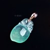 【灵猴献寿】清透飘绿翡翠坠   GZ12212008 商品缩略图2