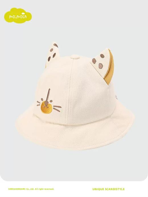 moimoln小云朵童装2022年秋冬新款儿童卡通图案帽子立体耳朵帽子LRF1IZCA05 商品图1