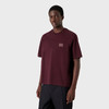 EMPORIO ARMANI 阿玛尼 男士棉质徽标贴花圆领短袖T恤 紫红色 6L1T6R 1JA5Z 0370 商品缩略图1