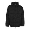 EMPORIO ARMANI 阿玛尼 男士鹰徽标贴花绗缝拉链羽绒服 黑色 6L1BS4 1NNLZ 0999 商品缩略图0