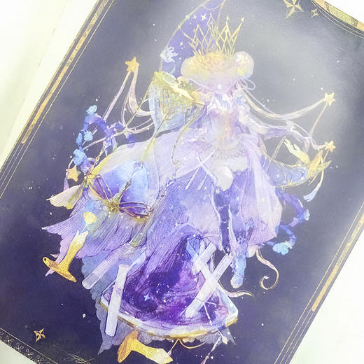 织星白画本 五方莲子线稿插画集 唯美线稿手绘技法线描画册作品集古风画集插画临摹漫画人物绘画洛丽塔汉服涂色线稿集绘画技法 商品图3