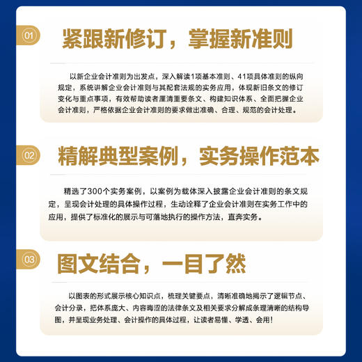 企业会计准则及应用指南实务详解 2023年版 财务会计实务教程 财务会计实操书籍 财务报表 经济业务管理书 商品图3