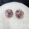 订购5个月到｜Gripoix Paris-Flower-粉色山茶花 琉璃 耳环［法国设计师］ 商品缩略图7