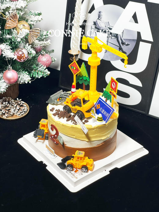 【1332】挖土机蛋糕 商品图4