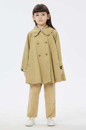 JNBY   23年春款  A版全棉包容性长款风衣   1N2913160