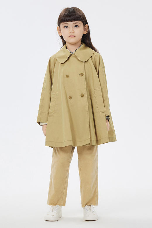 JNBY   23年春款  A版全棉包容性长款风衣   1N2913160 商品图0