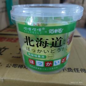 北海道果冻 桶装480克 凤梨味果冻