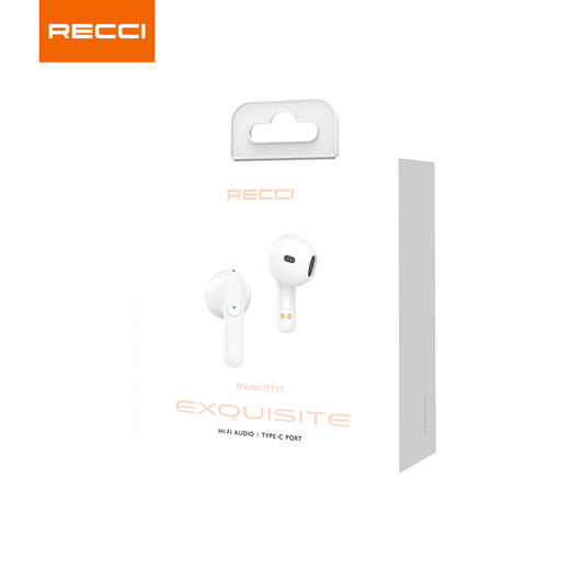 锐思（Recci） Recci锐思无线蓝牙耳机RT11迷你便携款 白色 商品图4