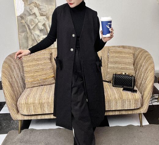 S2臣禾 蝴蝶结马甲外套 9211021176【奥莱】 商品图0